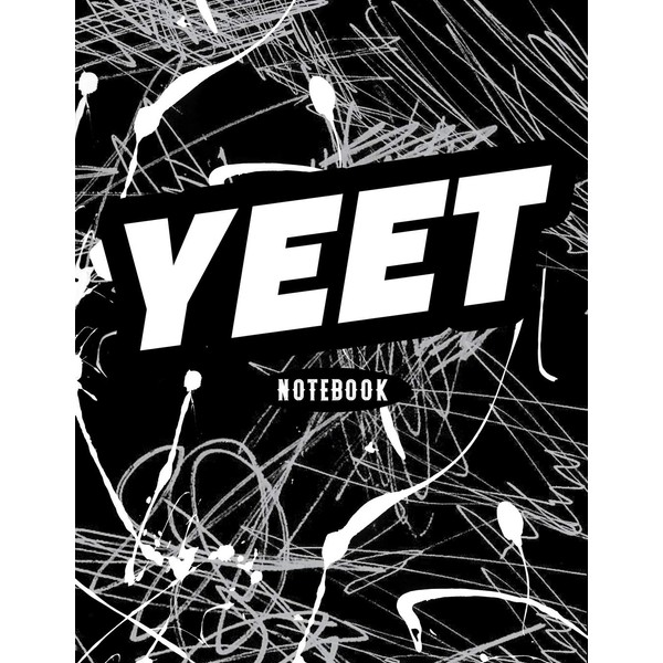 Yeet Notebook: Funny Basketball Notebook for Kids 8.5" x 11"
