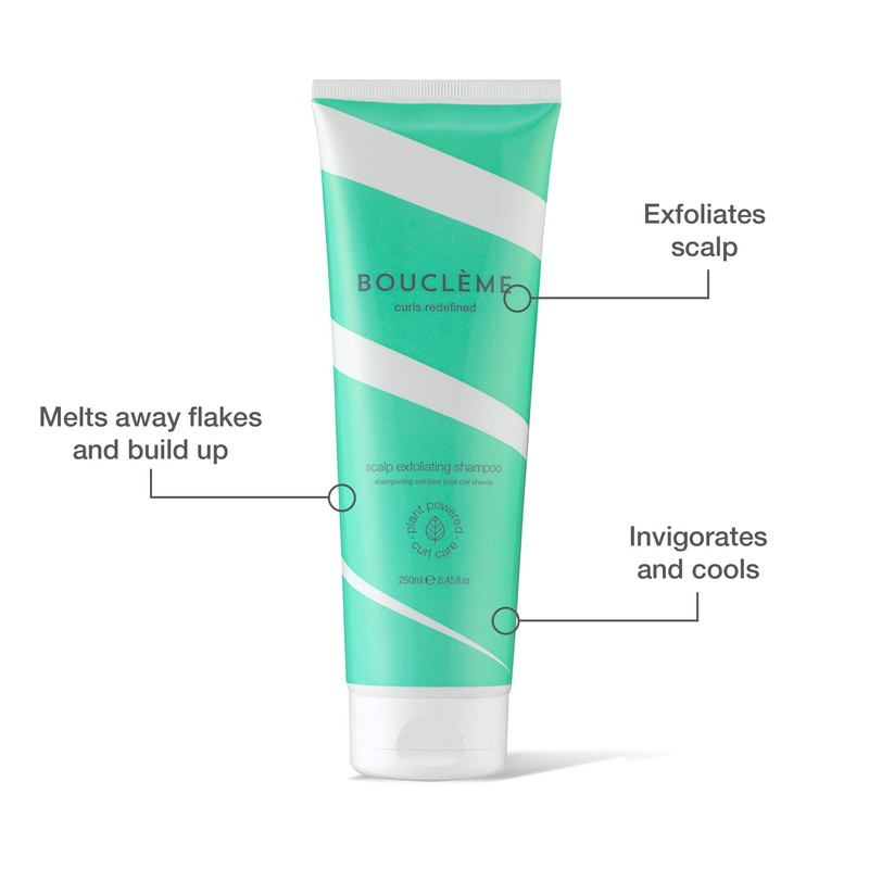 Bouclème Scalp Exfoliating Shampoo I Exfoliating Shampoo Cleanses & Moisturises