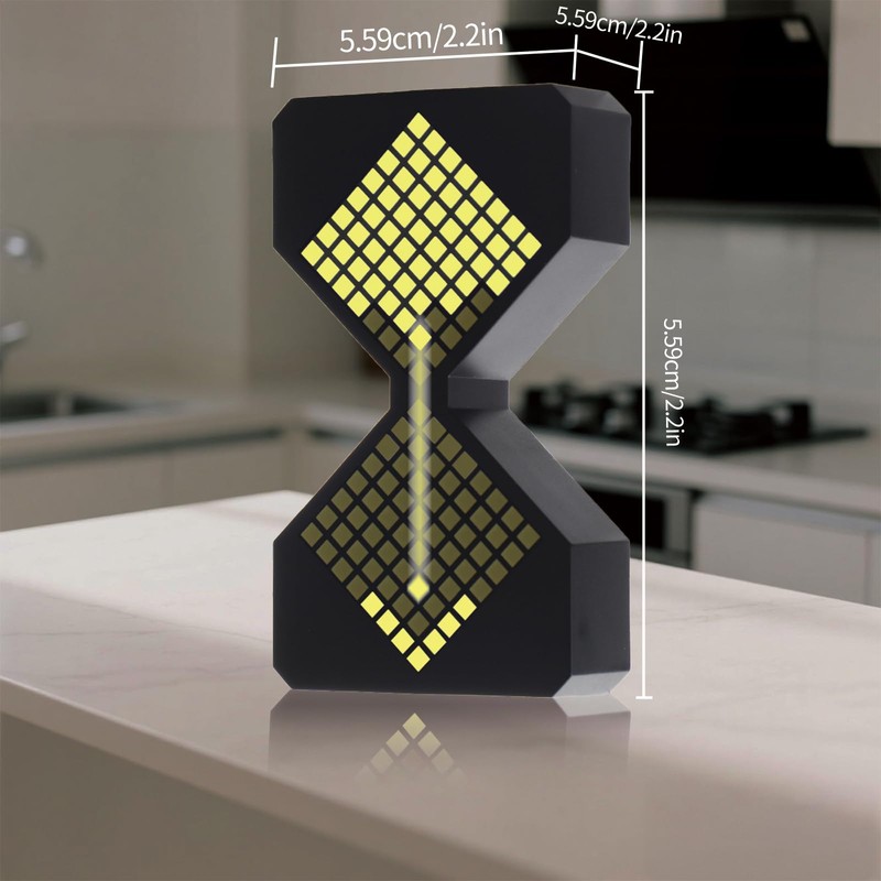 ShunChengFa LED Digital Electronic Hourglass Gravity Induction Timer, 1 to