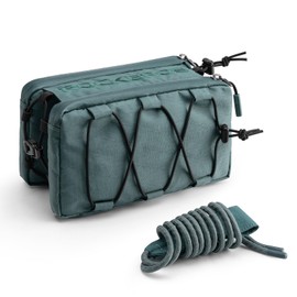 ROCKBROS Top Tube Bag, Road Bike, Bicycle Bag, Easy Installation, Slim, Convenient, Frame Bag, Small Items, Lightweight, Does Not Hit Your Knees, Cord Fixed, Abrasion Resistant, Pouch, Cycling