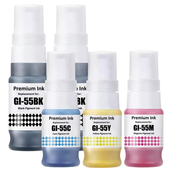 LAIPENG GI-55 GI55 Ink Compatible with Canon Maxify GX1050 GX2050