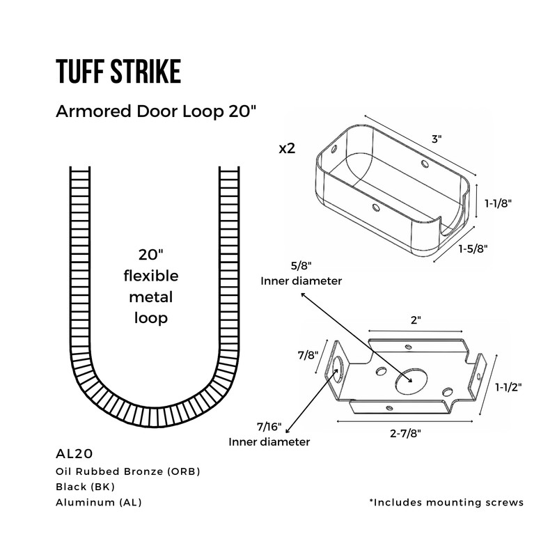 Armored Loop Power Transfer | Electrified Commercial Exit Doors |