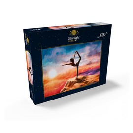 MyPuzzle Mountain Yoga - Premium 1000 Piece Jigsaw Puzzle for Adults