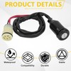 TXRXIZ Ignition Switch Key, Compatible with Honda ATV Rancher 350