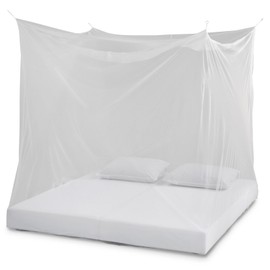 Mosquito Net Lager Bed Canopy for Single Double King Queen Size Beds Compact and Lightweight Camping Indoor Outdoor Playing Castle