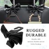 DXNQ 2 PCS Car Seat Headrest Hook, Cute Bow Purse