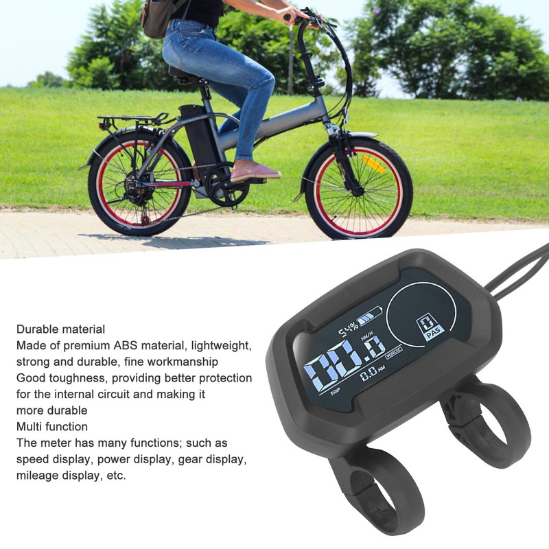Electric Bike LCD Display IPX5 Waterproof Electric Bicycle Color LCD