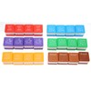 24PCS Teacher Stamps Reusable English Homework Encouraging Grading Stamp for