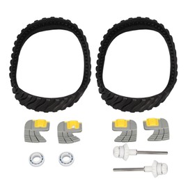Pool Cleaner Tune Up Kit R0526100 Tire Track R0527000 Engine Bearing R0525100 Drive Shaft Assembly R0714400 Cyclonic Scrubbing Brush for MX8 MX6 Elite