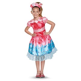 Jessicake Classic Shoppies Costume, Pink/Blue, Small (4-6X)