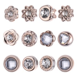 Ciieeo 30 Pieces Mini Brooch Pin Mini Enamel Pins Enamel Safety Lapel Pins for Coat Dress Clothing Decoration