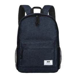 MIER Insulated Backpack Cooler Small Leakproof Lunch Back Pack with Coolers Lightweight Cute Lunch Bag for Women Men to Work, Picnics, Camping, Park Day Trips, 15L, Dark Blue