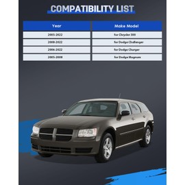 ECCPP 4PCS 5x115 to 5x115 Wheel Spacers Hub Centric 1 inch 5 Lug 14x1.5 71.5mm hub for 2008-2022 for Dodge Challenger| 2006-2022 for Dodge Charger| 2005-2008 for Dodge Magnum