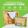 Greenseedz Eco Friendly Laundry Detergent Pods, 128 Pacs, Powerful Stain