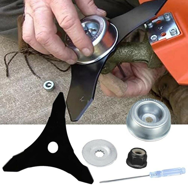 For STIHL 1 Set String Trimmer Brush Cutter Blade Adapter