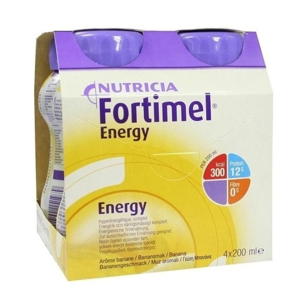 Fortimel Energy Banana Flavor 4x200 ml