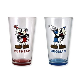 Cuphead Glass set of 2