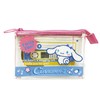 K Company Sanrio Characters (Vintage Retro) Clear Cassette Style Pouch,