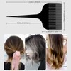 Professional Portable Hair Dyeing Comb, Slip Resistance Needle Pointed Tail