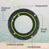 GYL 10 Inch Solid Tires, 60/70-6.5 Rubber Front Rear Tire