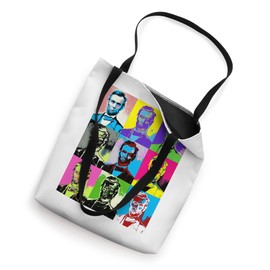 President Lincoln Pop Art Colors Presidents Day Graphic Tote Bag