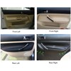 Car Door Armrest Cover Microfiber Leather Trim Sticker Fit for