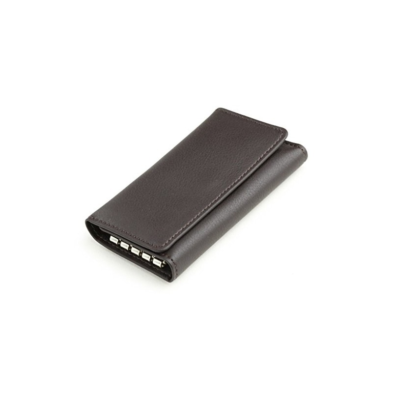 Avies Genuine Leather 4 Row Key Case, Made in Japan,