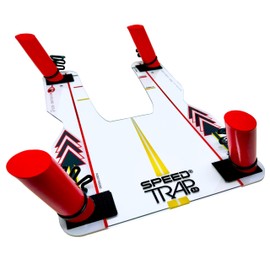 Speed Trap 2.0 Golf Swing Trainer and Path Aid – Fix Slice or Hook, Master Swing Plane, Golf Training Aid for Swing Path, Hit Draws and Fades – Improve Accuracy and Distance – EyeLine Golf