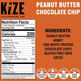 KiZE Life Changing Bar Variety Pack, 12 pk.