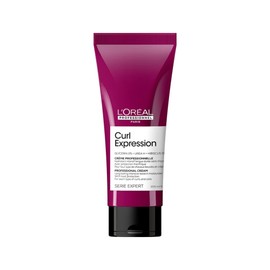 L'Oréal Professionnel Leave-In for Wavy and Curly Hair, Expert Series, Curl Expression Long Lasting Intensive Leave-In Moisturiser, 200 ml