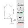 Cold Water Only Faucet SUS304 Stainless Steel Faucet for Kitchen