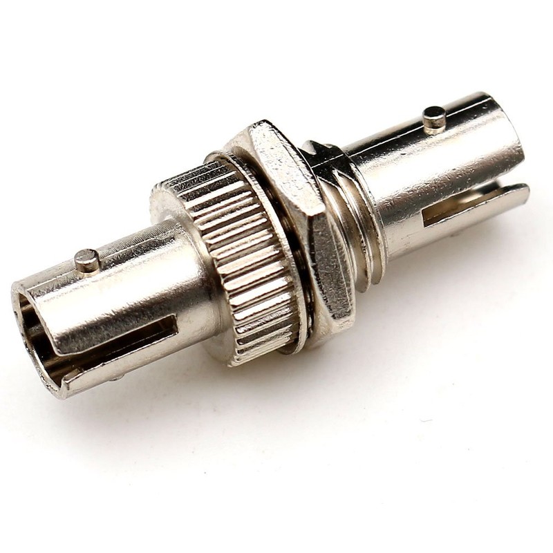 TEZONG ST Female to ST Female Fiber Coupler Singlemode/Multimode Simplex