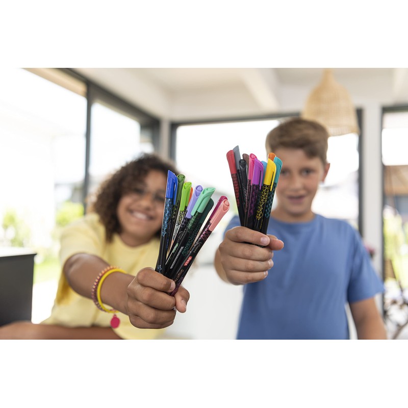 Maped - 4 Graph'Peps Deco Felt-Tip Pens - Fine 0.4