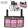 Multifunctional Wheelchair Side Bag Durable Waterproof Chair Side Pocket Storage