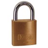 Kasp K12020D2 Brass Padlock 20 mm Twin Pack, keyed Alike,