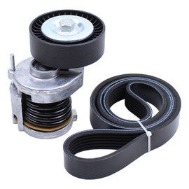 V-Ribbed Belt Tensioner V-Ribbed Belt for A1 8X A3 8P Q3 8U TT 8J Alhambra Altea Arosa Cordoba Ibiza Inca Leon Toledo Fabia Felicia Octa-via Rapid Roomster Superb Yeti Beetle Caddy Eos