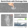Extra Large Square Shower Mat, Yonala 36 x 36 Inch
