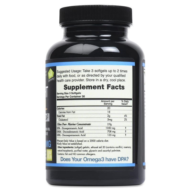Aspen Hill Labs Wild Caught Omega Fish Oil 2900 mg