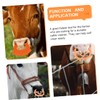 CIYODO 10pcs Livestock Nose Clips Calf Weaning Ring Plastic Calf
