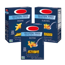 Gluten-Free Pasta Variety Pack – 3-Pack Bundle with Penne, Rotini & Elbows (12 oz Each) – Certified Gluten-Free & Non-GMO