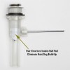 PF WaterWorks HairFREE Universal Never Clog Pop-Up Stopper (Cap Diameter