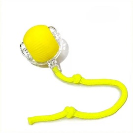 2025 Interactive Cat Toys for Indoor Cats - Toys Ball with Tail, Realistic Bird Chirping, Smart Obstacle Avoidance and Auto Restart,Cat Puzzle Toys for Bored Indoor Adult Cats and Dog (Yellow)