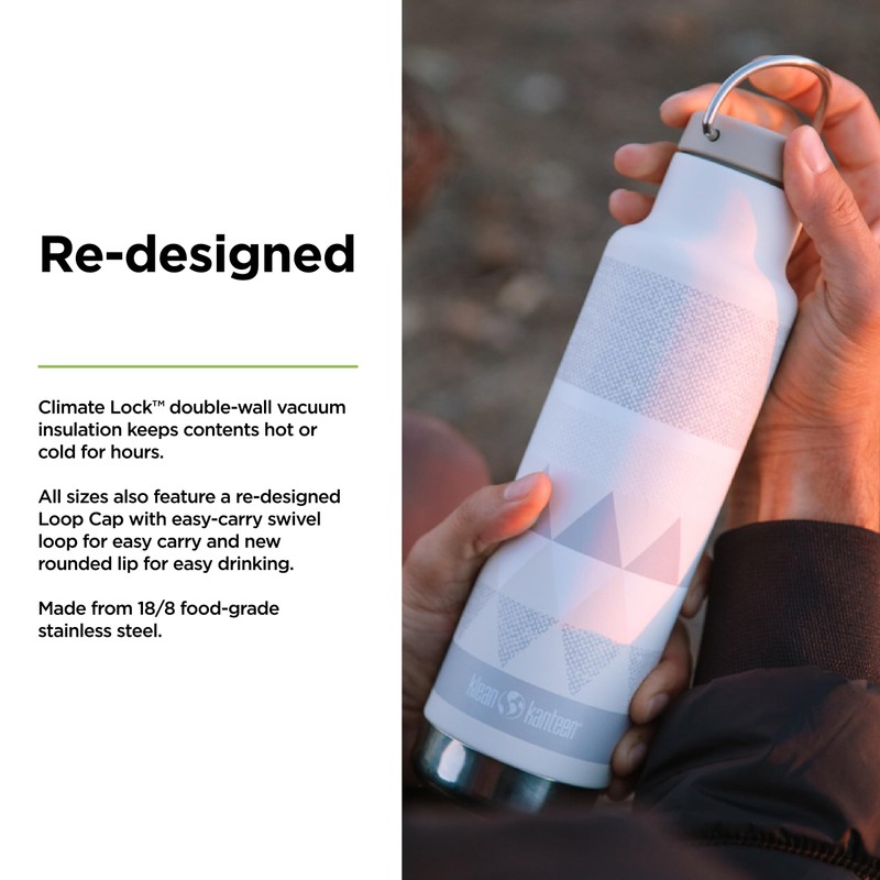 Klean Kanteen Classic VI Salt Water Bottle 592 ml