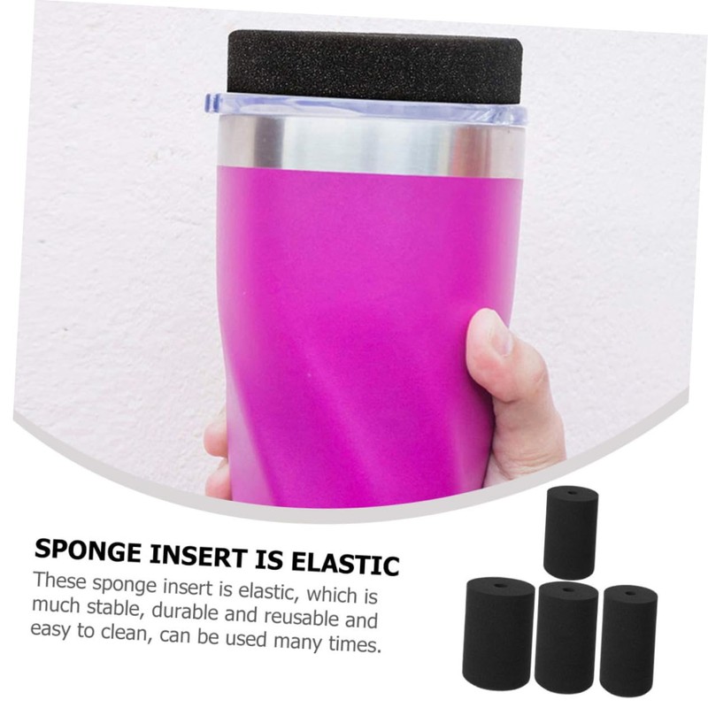 OHPHCALL 4pcs Cup Turner Inserts Versatile Rotary Sponges for Tumblers