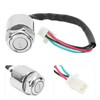 Motorcycle Electric Bike Ignition Switch Set with Universal Key Replacement