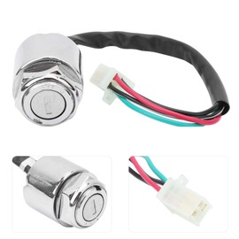Motorcycle Electric Bike Ignition Switch Set with Universal Key Replacement ATV Mini Moto Dirt Bike