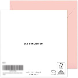 Old English Co. Get Well Soon Dog Card - Cute Thinking of You Feel Better Card for Him or Her | Animal Lover Greetings for Men and Women | Blank Inside & Envelope Included