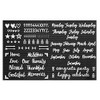 G GAMIT Felt Letter Board Letters Set, Letter Sign Symbol Numbers and Cursive Week and Month Only