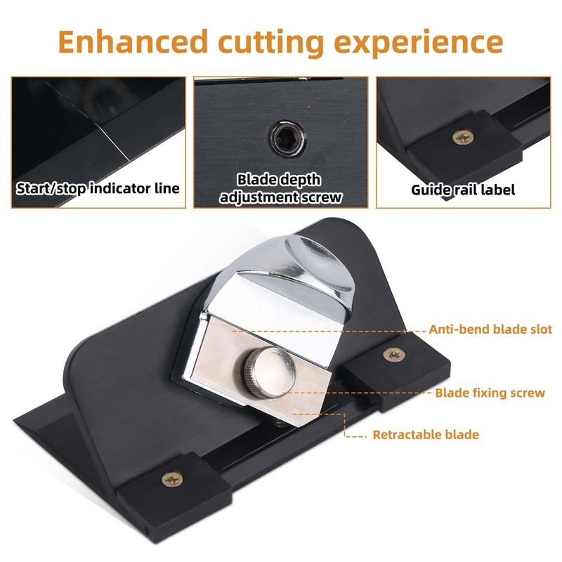 BOXOB Mat Cutter for Framing, Compatible with Logan 2000 Handheld