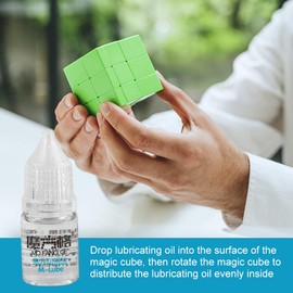 Speed Cube Lube,3ml Silicone Oil Lube for Magic Cube,Lubrication for Speed Cubing,for Improve Magic Cube Speed,Lubricating Speed Cube Oil Magic Cube Accessories,1Pc
